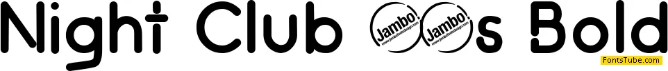 Night Club 70s Font Family