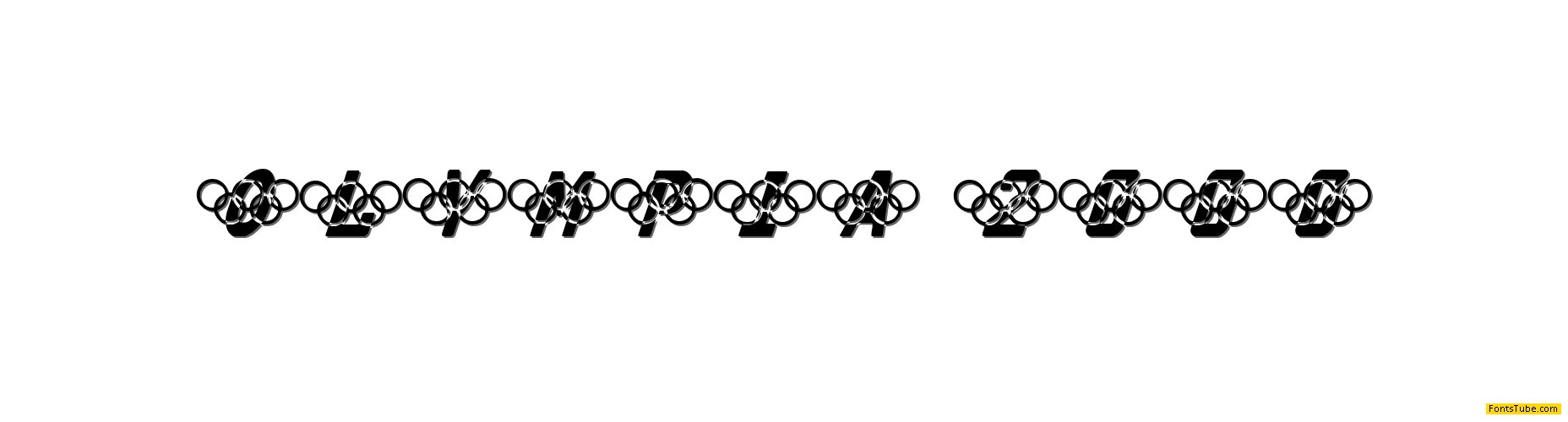 Olympia 2000 Font