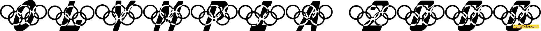 Olympia 2000 Font