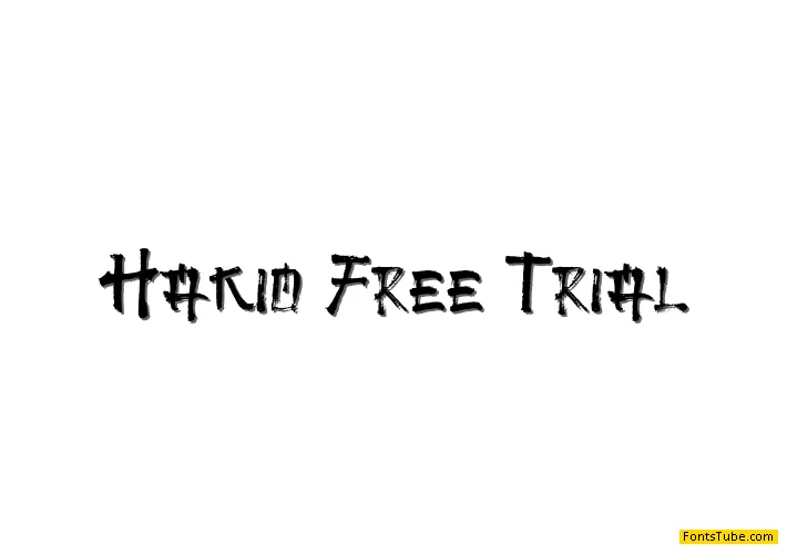 Hakio Free Trial Font