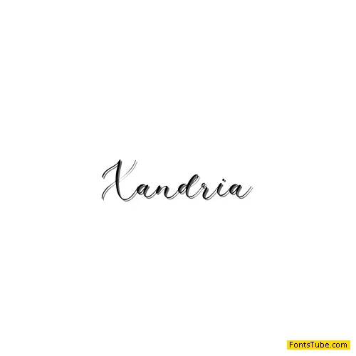 Xandria Font