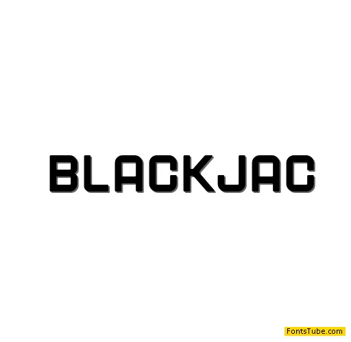 Blackjack Font Family