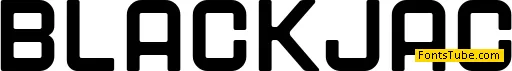 Blackjack Font Family