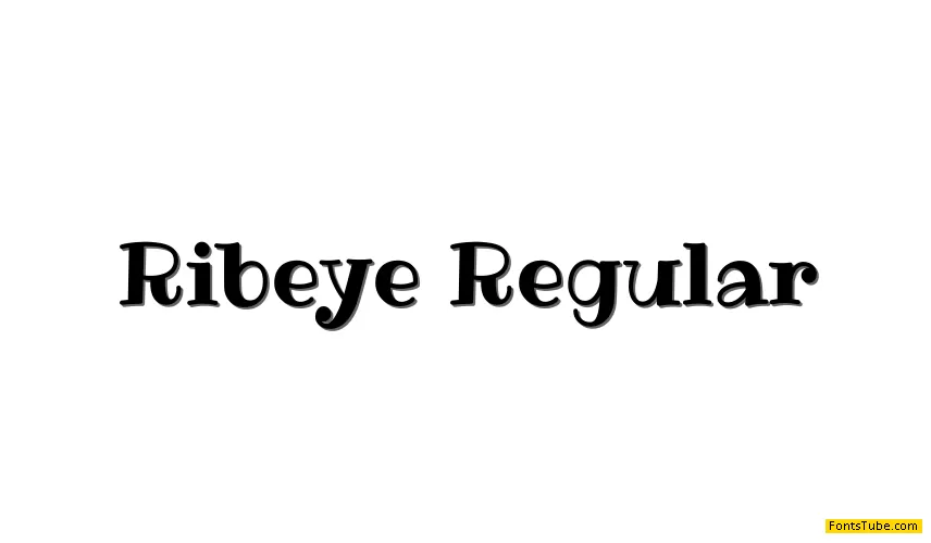 Ribeye Font