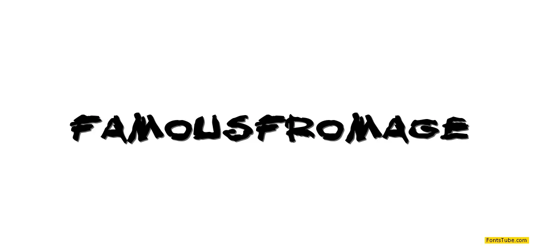 Famous fromage Font