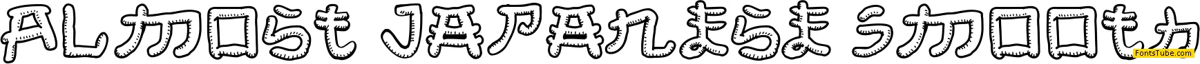 Almost Japanese Smooth Font