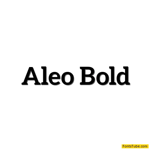 Aleo Font Family