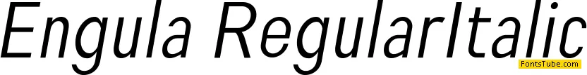 Engula Font Family
