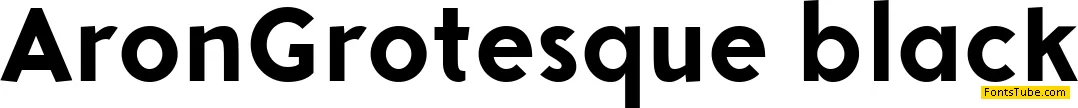 Aron Grotesque Font Family