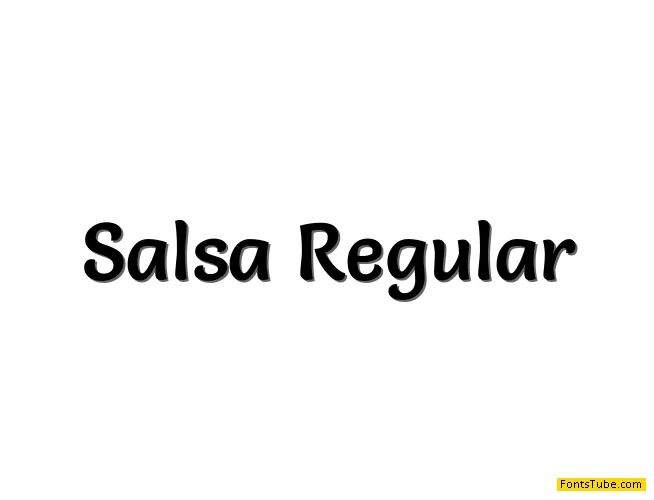 Salsa Font
