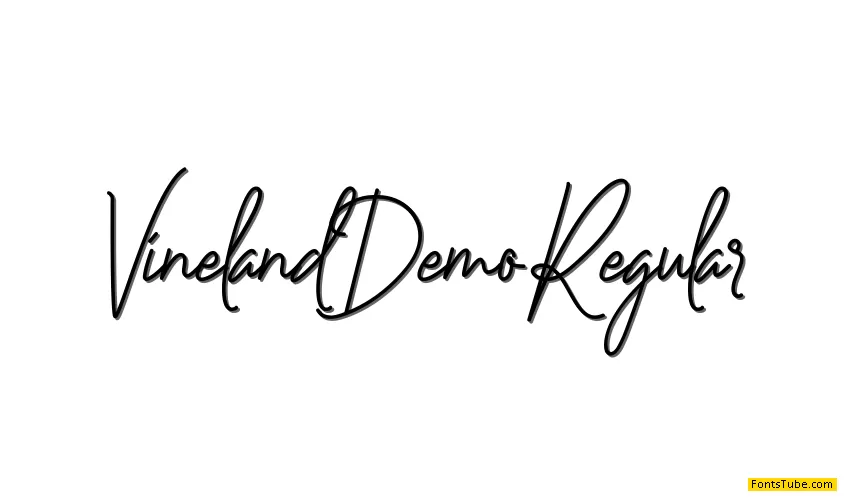 Vineland Demo Font