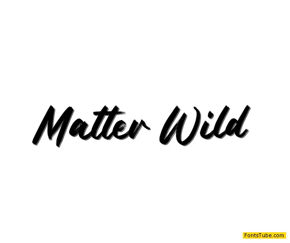 Matter Wild