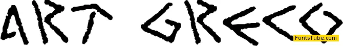 Art Greco Font