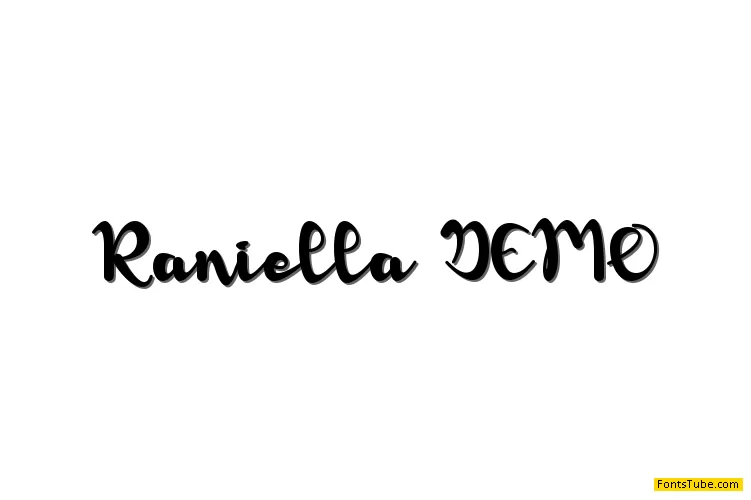 Ranella- PERSONAL USE Font