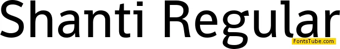 Shanti Font