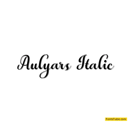 Aulyars Font Family