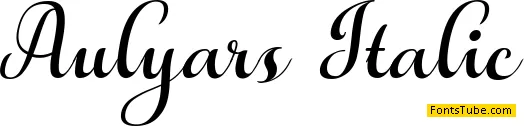 Aulyars Font Family