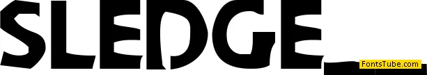 Sledge Font