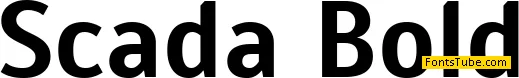 Scada Font Family