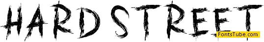 HARD STREET Font