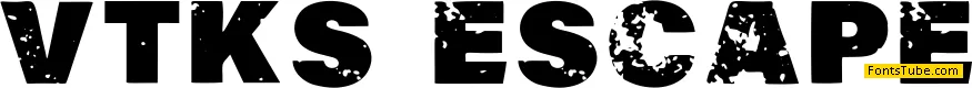 Vtks Escape Font