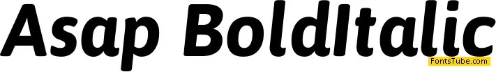 Asap Font Family