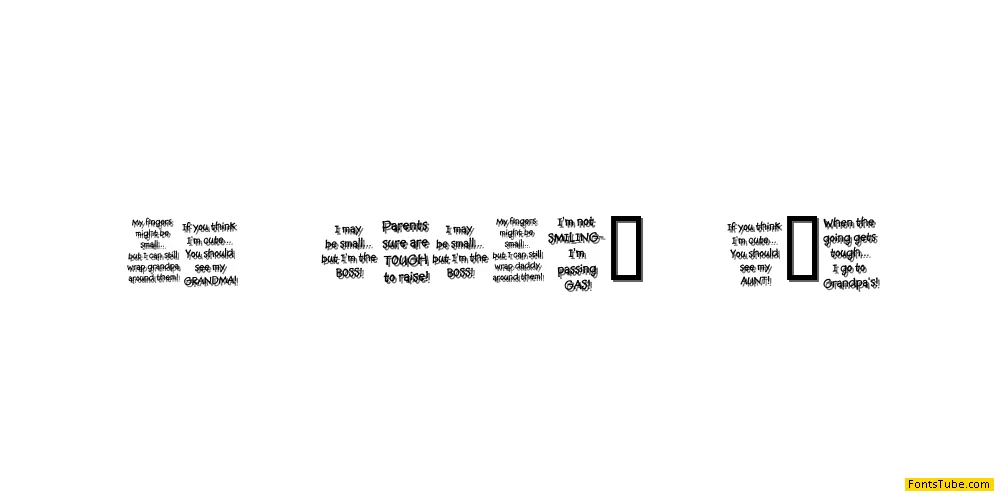 KR Babiez Two Font