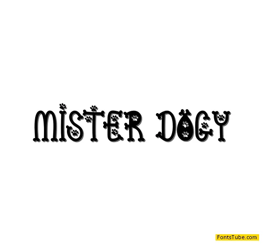 Mister Dogy Font