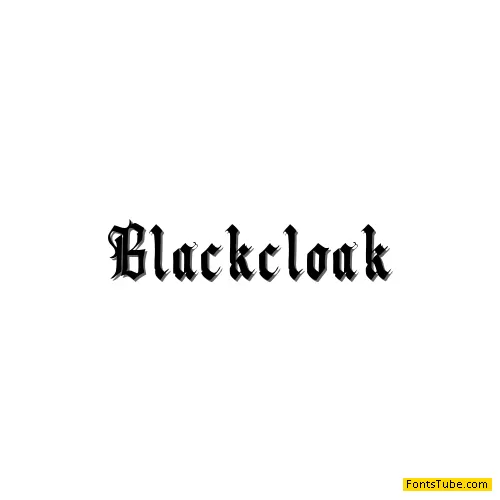 Black Cloak