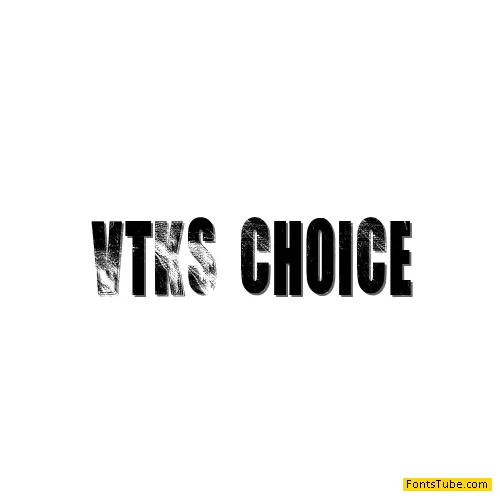 VTKS CHOICE Font