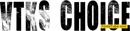 VTKS CHOICE Font