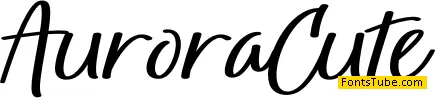 Aurora Cute Font
