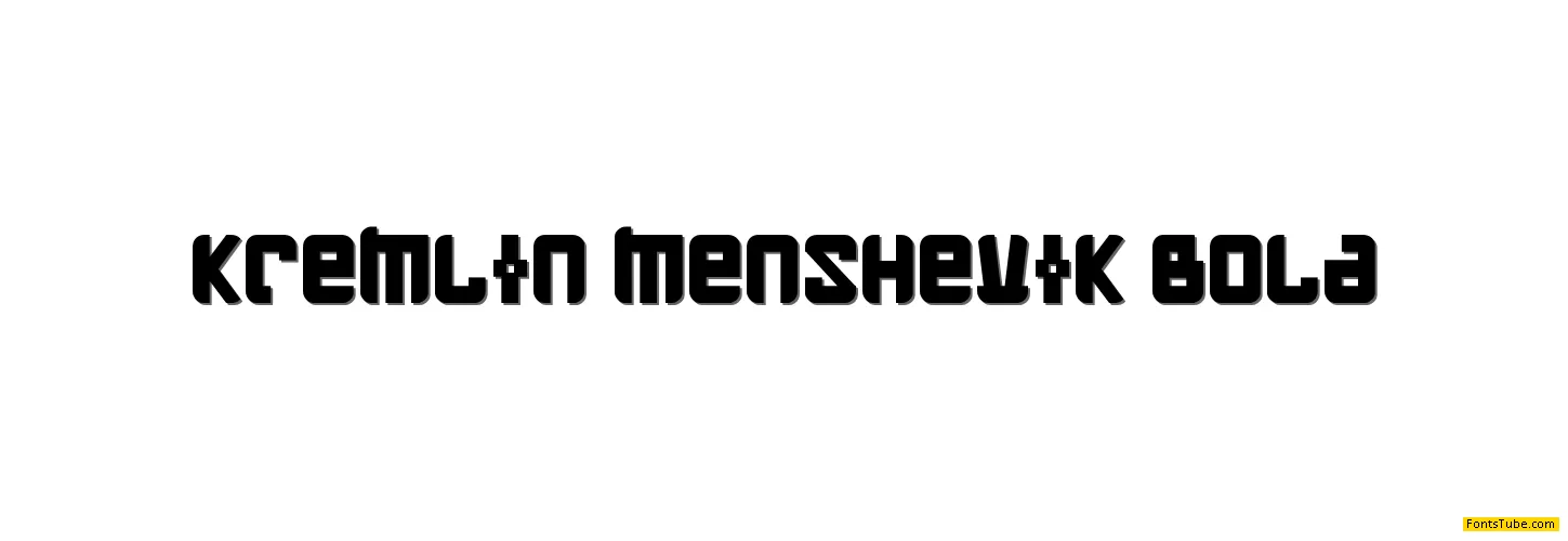 Kremlin Menshevik Font Family