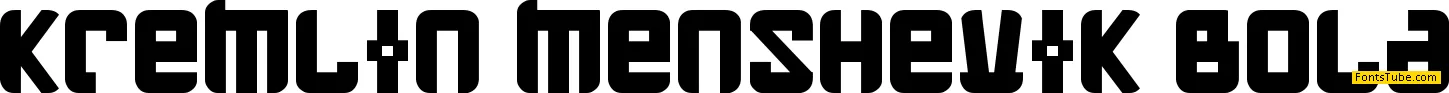 Kremlin Menshevik Font Family