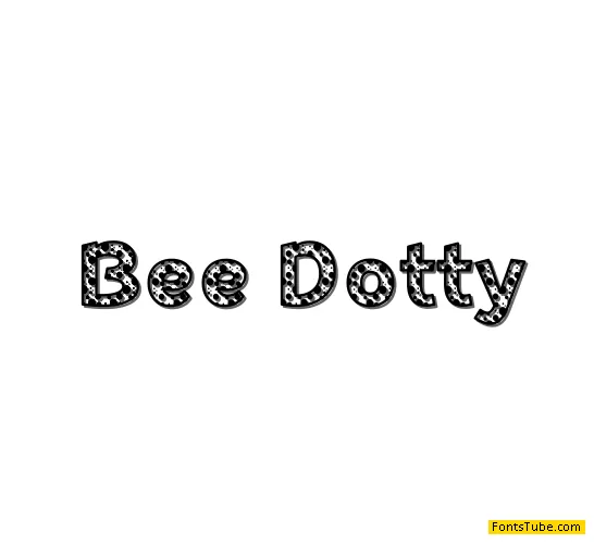 Bee Dotty Font