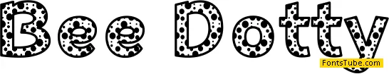 Bee Dotty Font