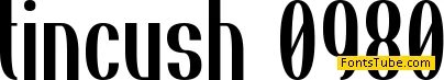 Tincushion Font