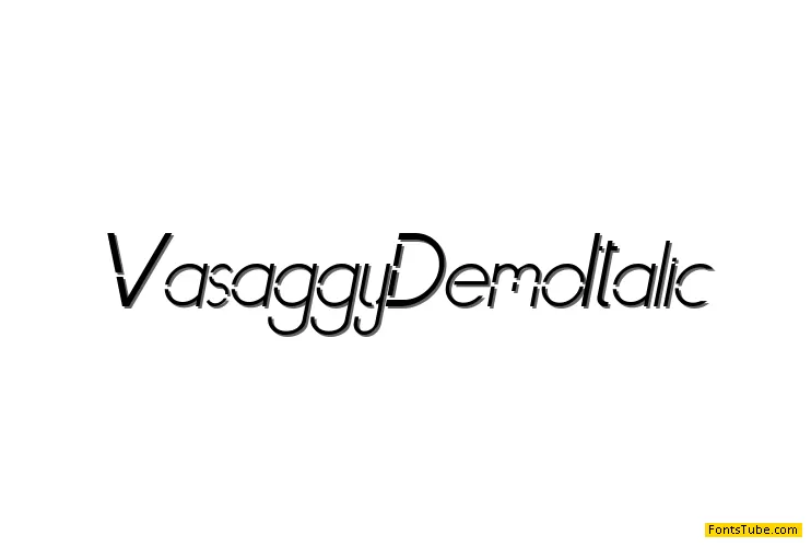 Vasaggy Demo Font Family