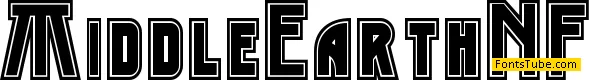 Middle Earth NF Font