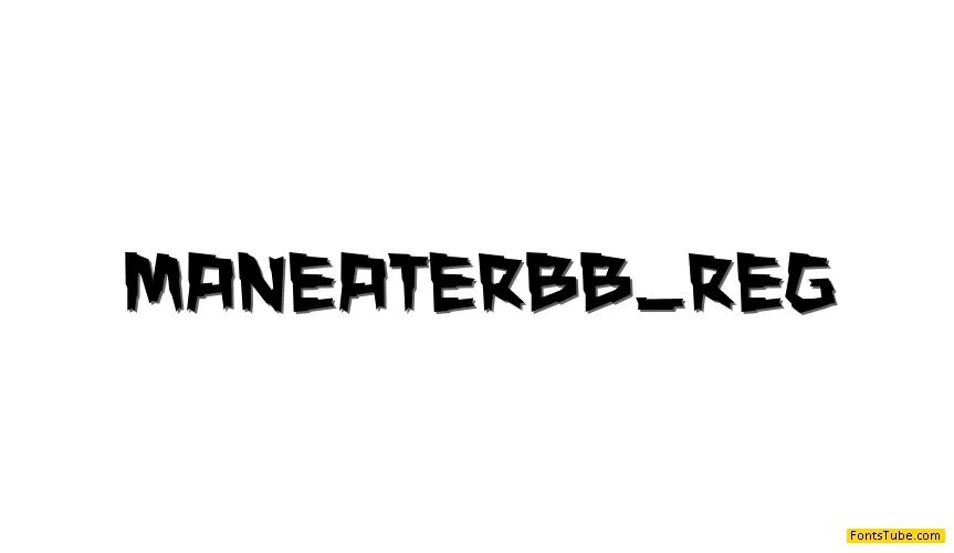 Man Eater BB Font Family