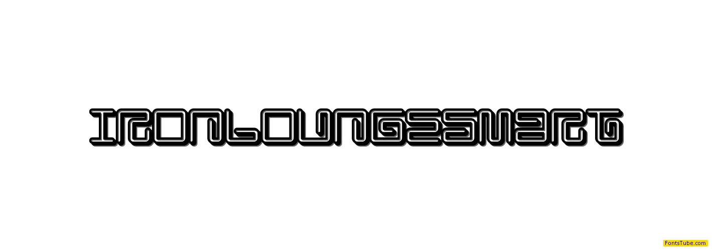 Iron Lounge Font Family