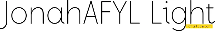 JonahAFYL Font