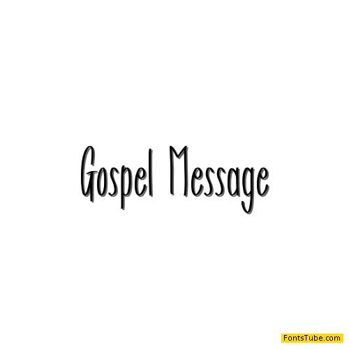 Gospel Message