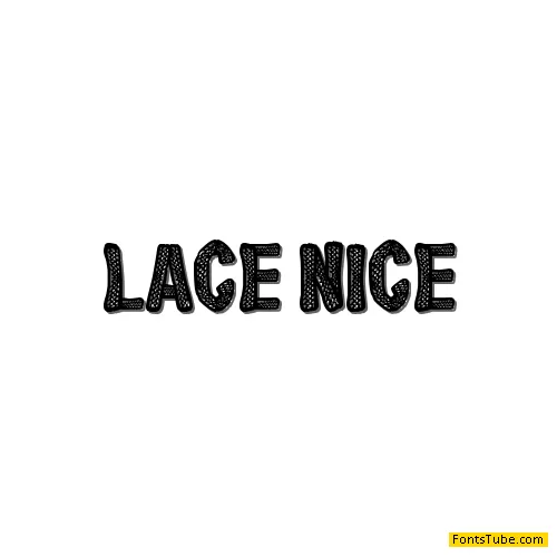 Lace Nice Font
