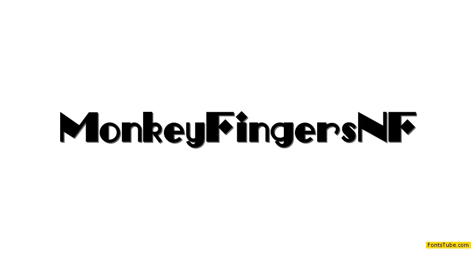 Monkey Fingers NF Font