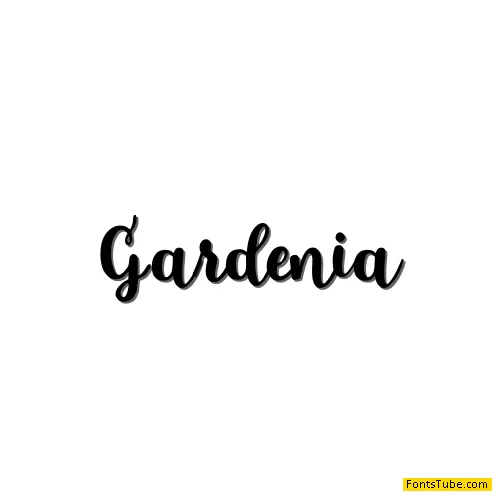 Gardenia Font