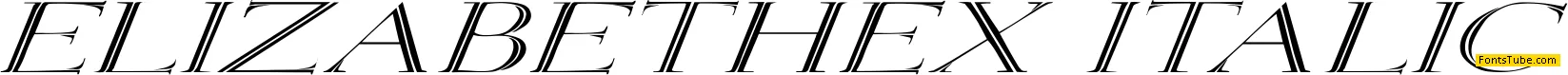 Elizabeth Font Family