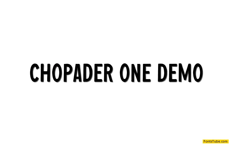 Chopader One