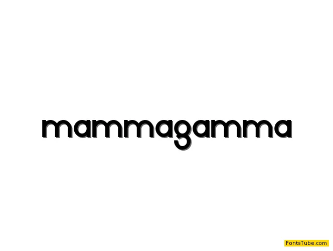 Mamma Gamma Font