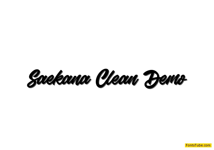 Saekana Font Family